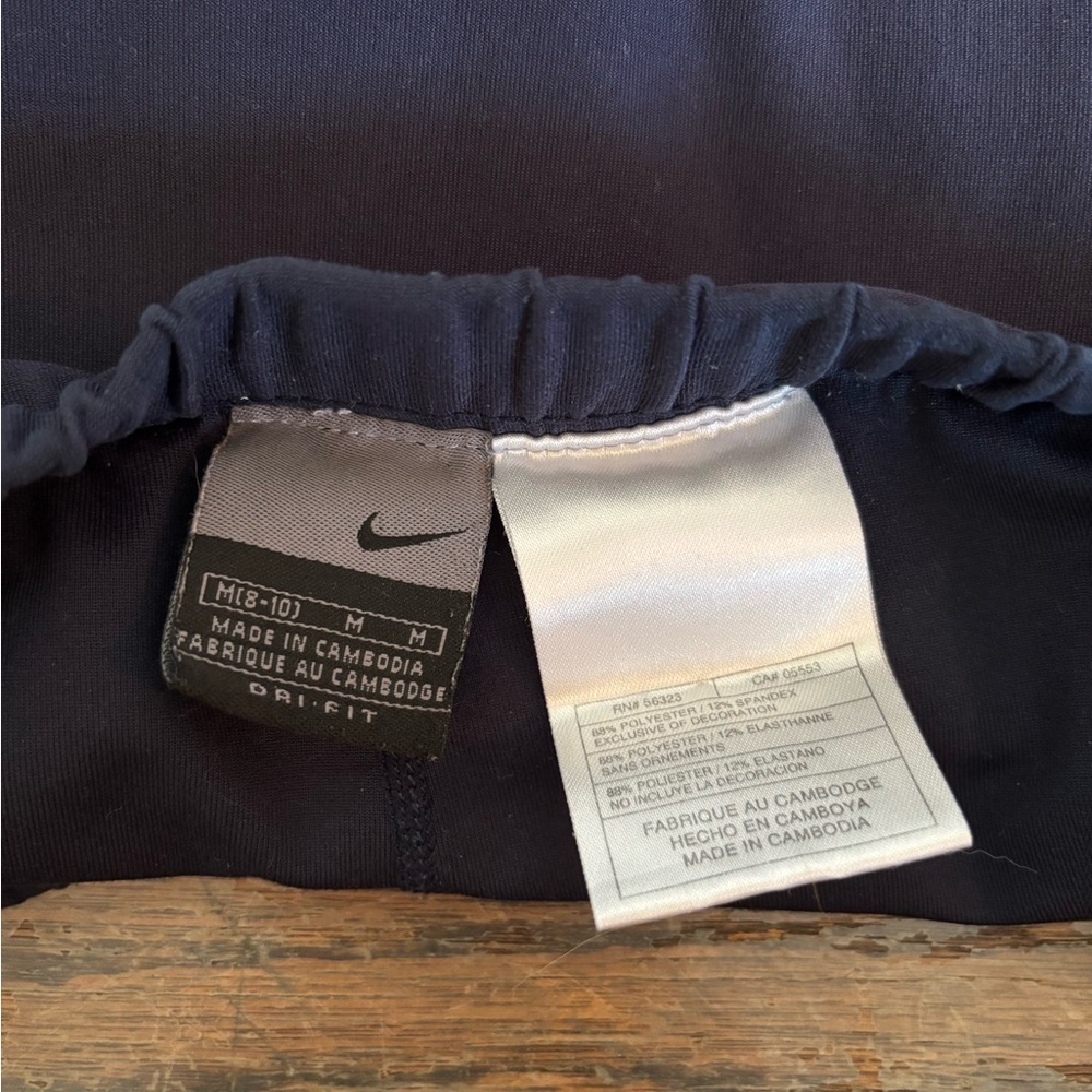 Nike Black Women's Skort in Black Size Medium Tennis Golf Pickleball - Picture 2 of 5